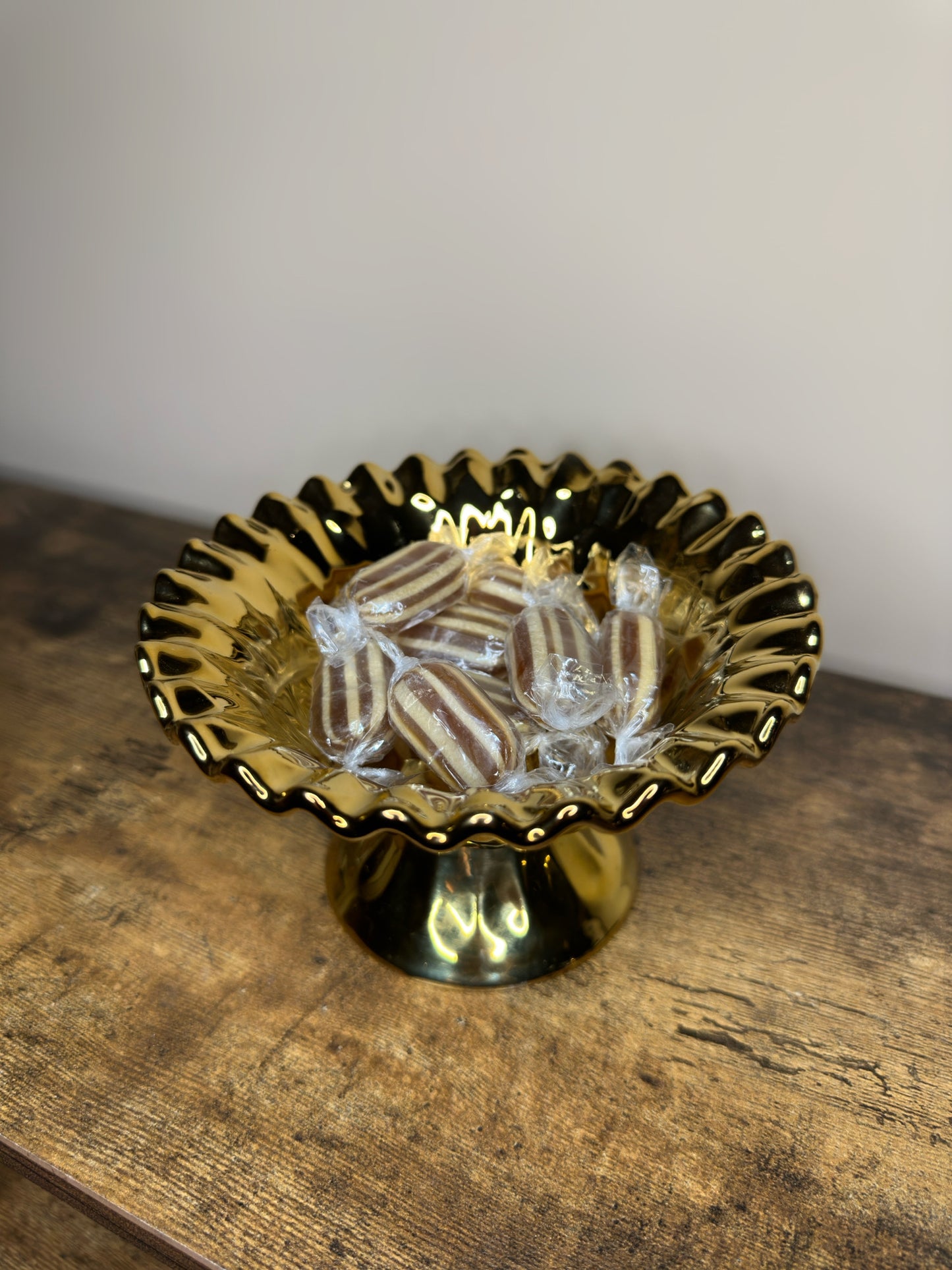 Gold Round Decorative Bowl