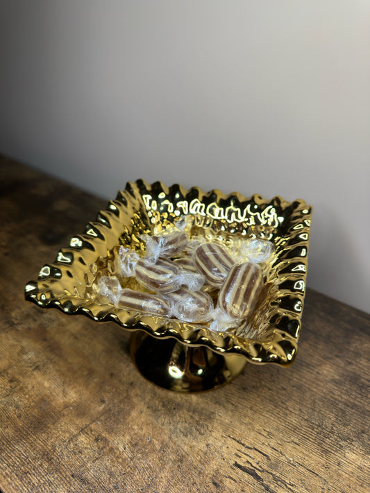 Gold Square Decorative Bowl